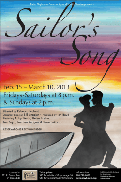 Patio_SailorsSong_poster